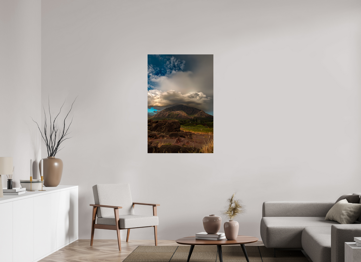 30 x 45″, Portrait Photo Print Fiji Crystal Pearl Volcanic Horizon